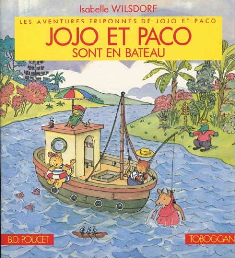 Couverture de l'album Jojo et Paco Tome 4 Jojo et Paco sont en bateau