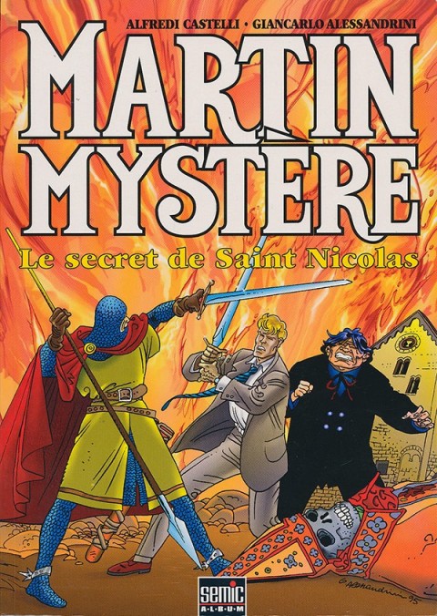 Couverture de l'album Martin Mystère Le secret de Saint Nicolas