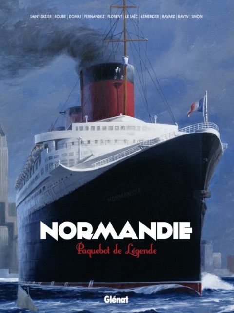 Couverture de l'album Normandie, Paquebot de légende