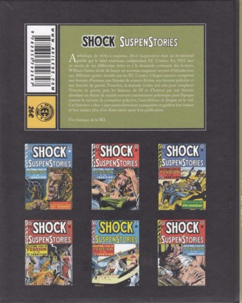 Verso de l'album Shock SuspenStories Tome 2