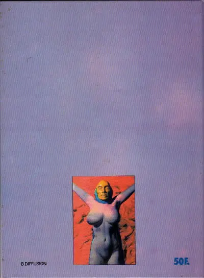 Verso de l'album Sueurs froides