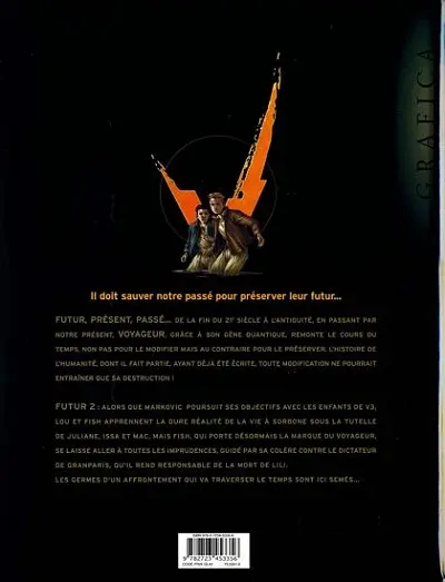 Verso de l'album Voyageur Tome 2 Futur 2