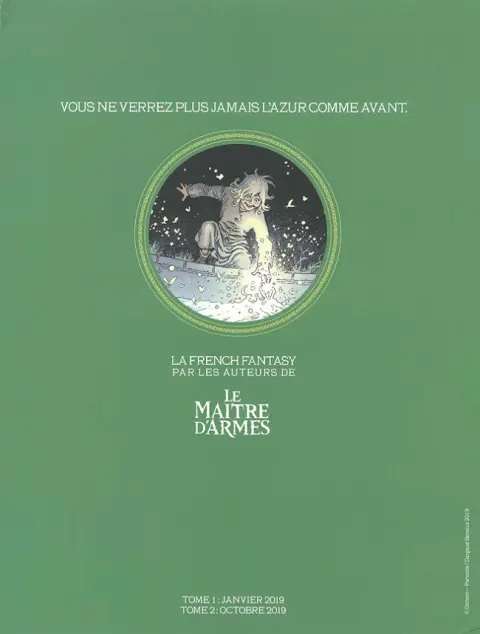 Verso de l'album Aristophania Tome 1 Le Royaume d'Azur