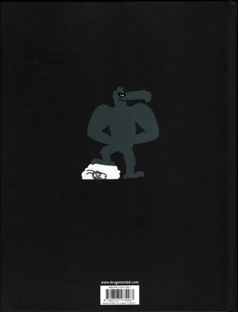 Verso de l'album Le Baron Noir