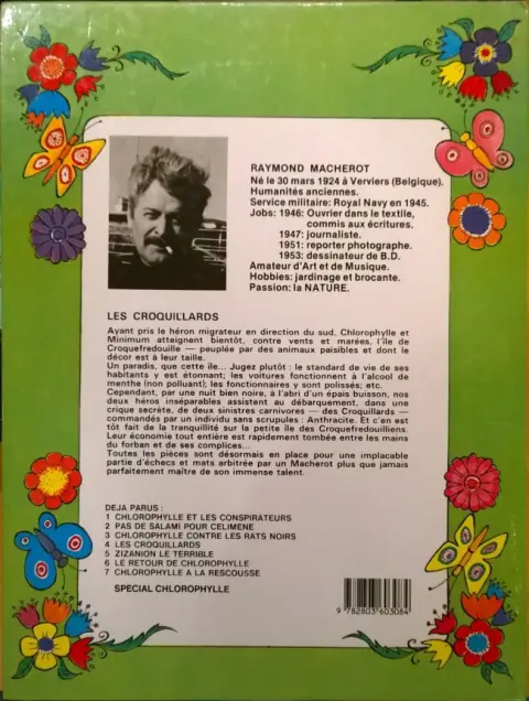 Verso de l'album Chlorophylle Tome 4 Chlorophylle et les croquillards