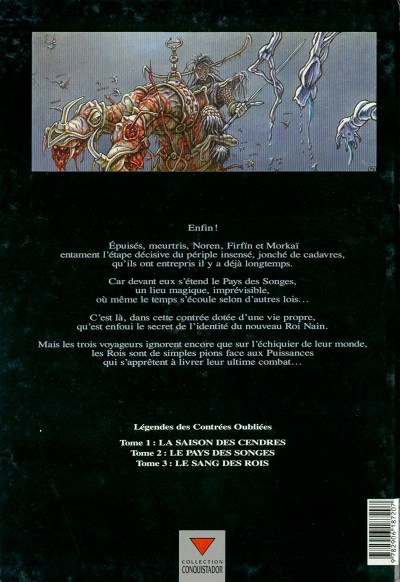 Verso de l'album Légendes des contrées oubliées Tome 2 Le Pays des Songes