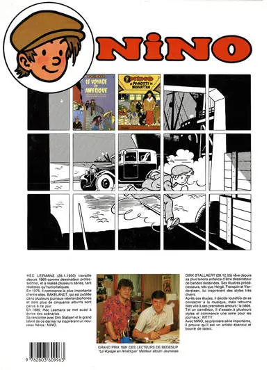 Verso de l'album Nino Tome 2 La princesse de manhattan