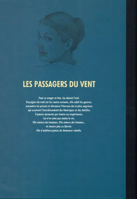 Verso de l'album Les Passagers du vent Tome 8 Le sang des cerises - Livre 1