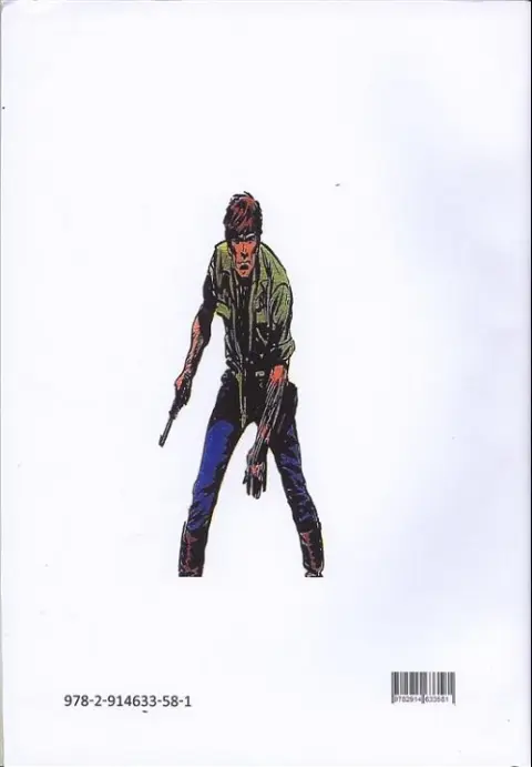 Verso de l'album Paul Foran Tome 8 Baroud dans l'ile
