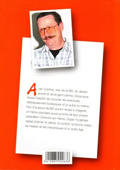 Verso de l'album Cubitus ... Vous êtes toujours timbré !