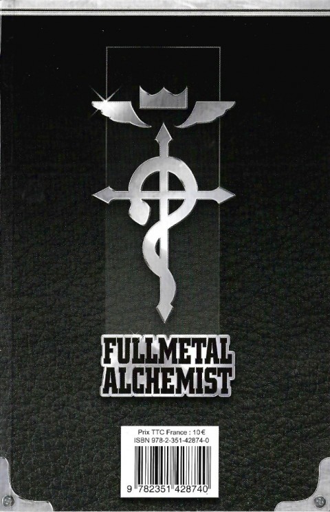 Verso de l'album FullMetal Alchemist V Tomes 10-11