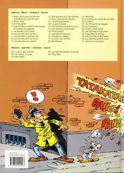 Verso de l'album Sammy Tome 36 Papy Day