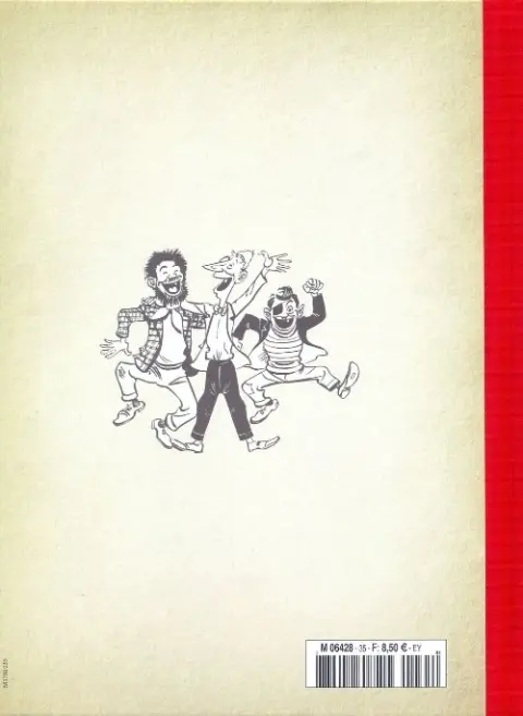 Verso de l'album Les Pieds Nickelés - La collection Tome 36 Les Pieds Nickelés au cirque