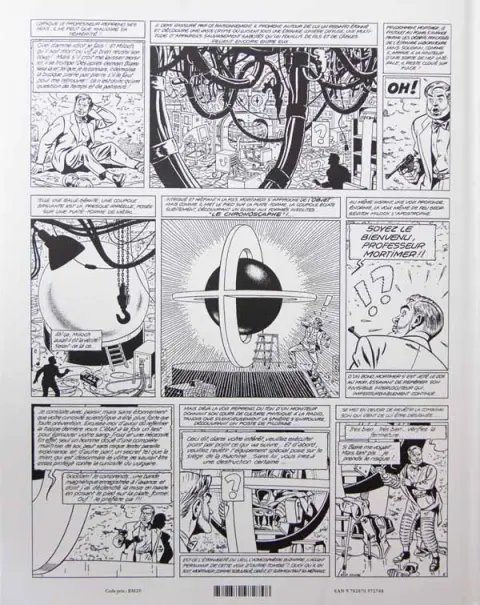 Verso de l'album Blake et Mortimer Volume 2 Tomes 6 à 12
