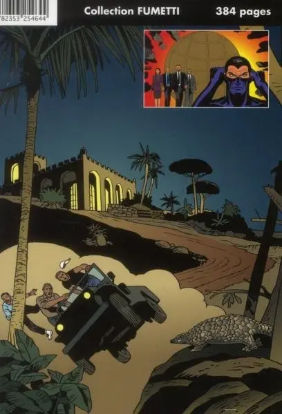 Verso de l'album Le grand Diabolik Tome 12