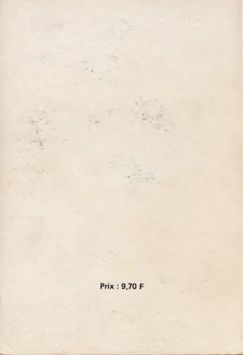 Verso de l'album Spidey Album N° 15
