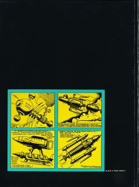 Verso de l'album Buck Rogers