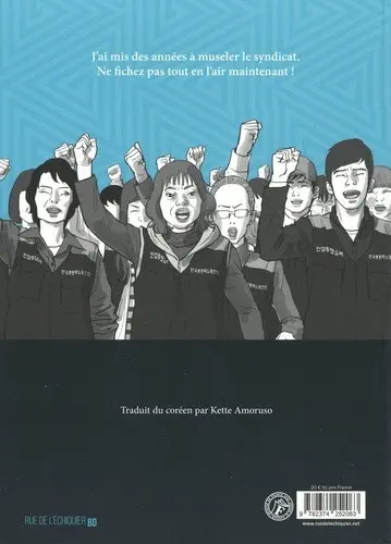 Verso de l'album Intraitable Tome 3