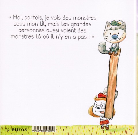 Verso de l'album Zack & Zoé, zététiciens en herbe Tome 1 Enquête au Loch Ness