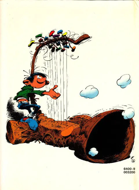 Verso de l'album Gaston Tome 13 Lagaffe mérite des baffes