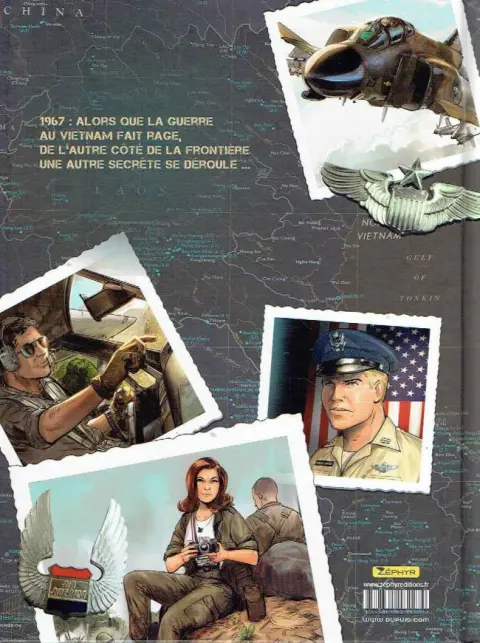 Verso de l'album Air america Tome 2 L'offensive du Têt