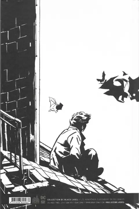 Verso de l'album Batman : Créature de la nuit