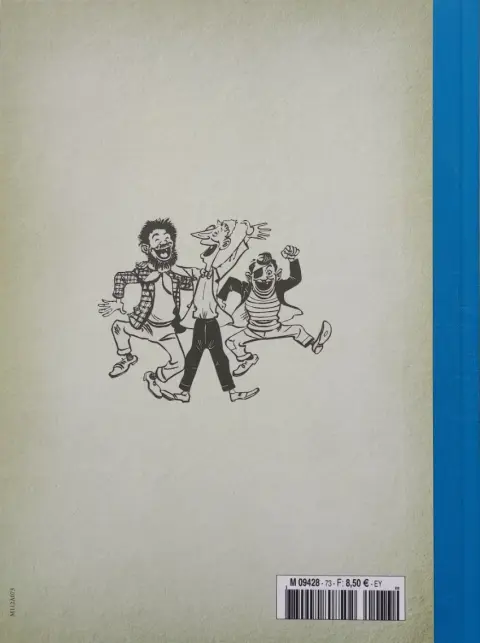 Verso de l'album Les Pieds Nickelés - La collection Tome 73 Les Pieds Nickelés sportifs