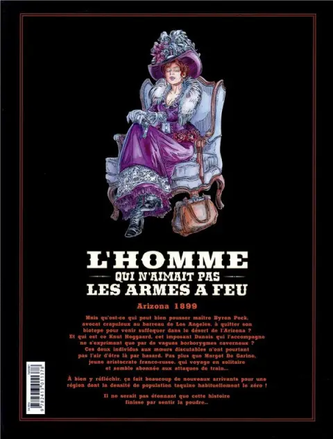 Verso de l'album L'Homme qui n'aimait pas les armes à feu Édition Intégrale