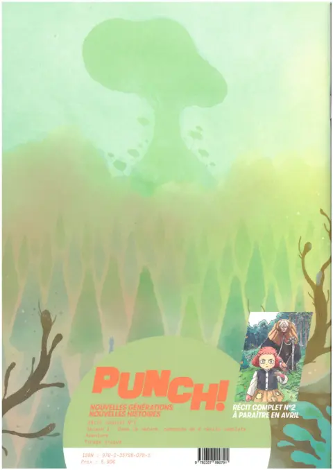 Verso de l'album Punch ! 1 Minimage