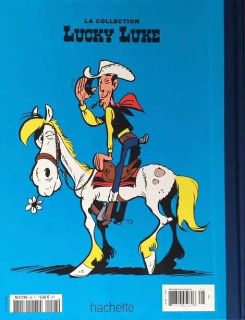 Verso de l'album Lucky Luke La collection Tome 28 Ruée sur l'oklahoma