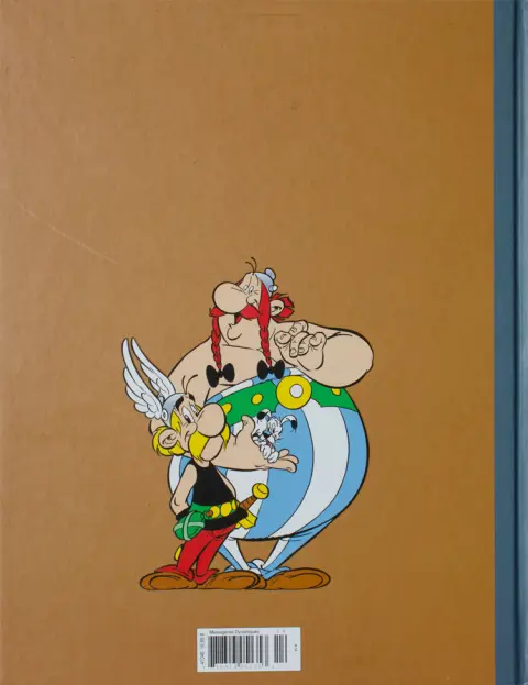 Verso de l'album Astérix La collection officielle Tome 20 Astérix en Corse