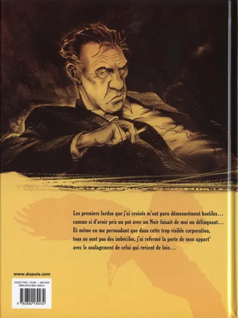 Verso de l'album Les Tribulations du Choucas Tome 2 La brousse ou la vie
