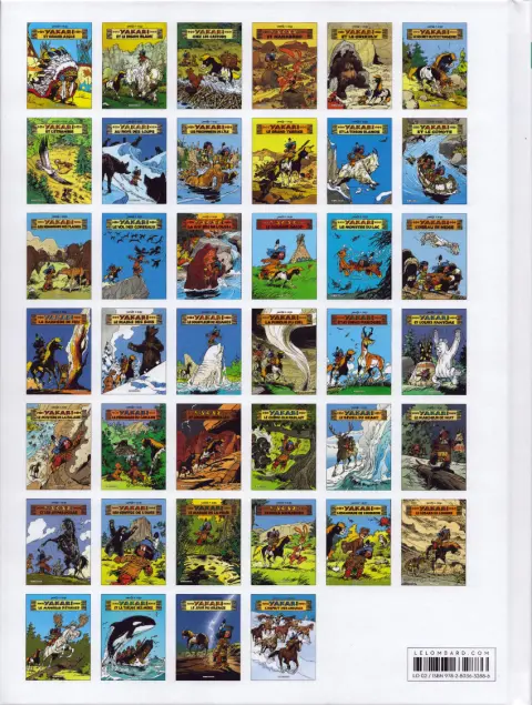 Verso de l'album Yakari Tome 38 Yakari et la Tueuse des mers