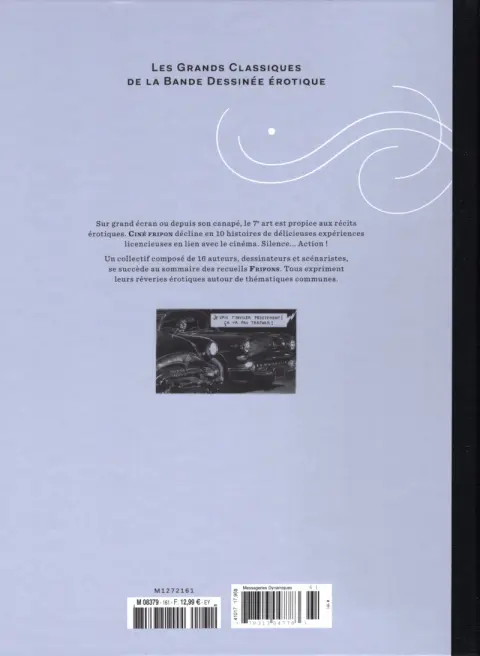 Verso de l'album Les Grands Classiques de la Bande Dessinée Érotique - La Collection Tome 161 Fripons - Tome 5
