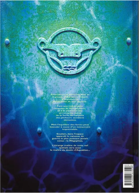 Verso de l'album Aquablue Tome 4 Corail noir