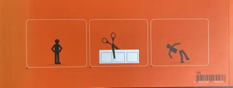 Verso de l'album 61 façons de tuer un personnage de bande dessinée