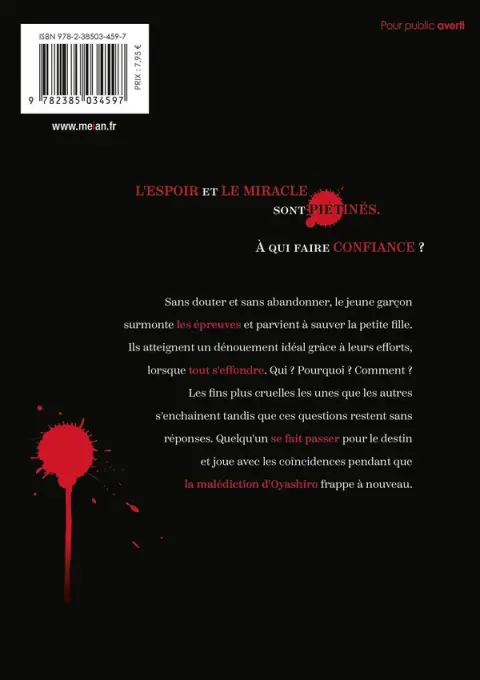 Verso de l'album Higura Shigo - Le sanglot des cigales 4