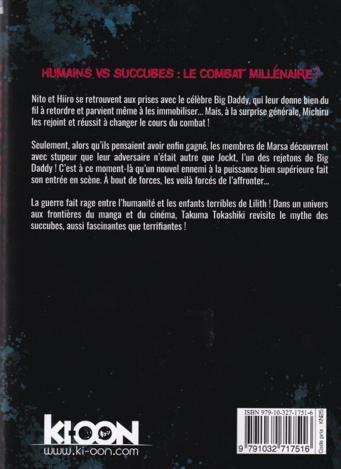 Verso de l'album Lili-Men 4