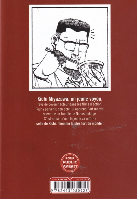 Verso de l'album Tough L'aube d'une légende 1 L'aube d'une légende