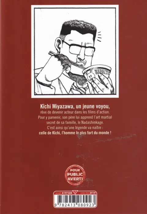 Verso de l'album Tough L'aube d'une légende 1
