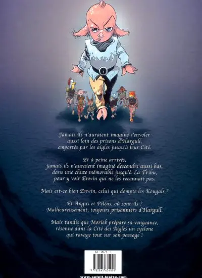 Verso de l'album Enwin Tome 2 Le fils perdu