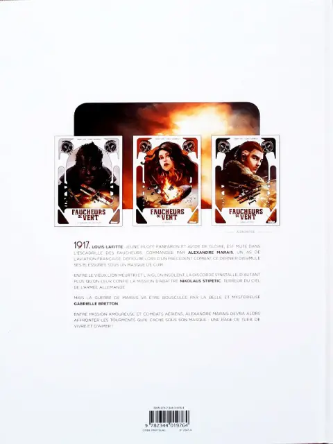 Verso de l'album Faucheurs de vent Tome 2 Gabrielle