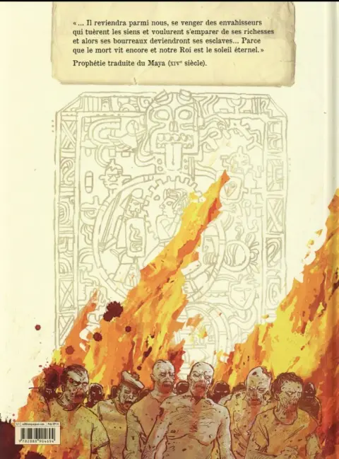 Verso de l'album Gold of the Dead