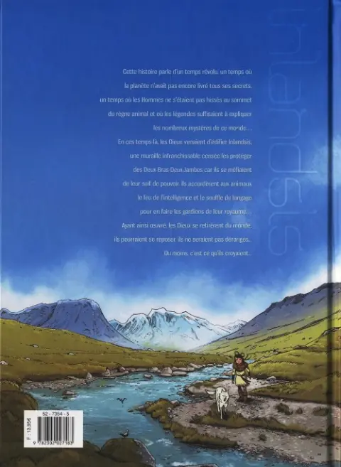 Verso de l'album Inlandsis 2/3 Frère de cœur, sœur de sang