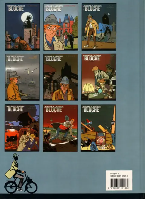 Verso de l'album Jérôme K. Jérôme Bloche Tome 10 Un bébé en cavale