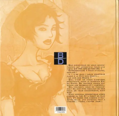Verso de l'album Ada Enigma Tome 1 Les spectres du Caire