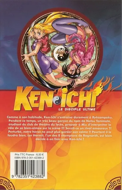 Verso de l'album Ken-Ichi 7