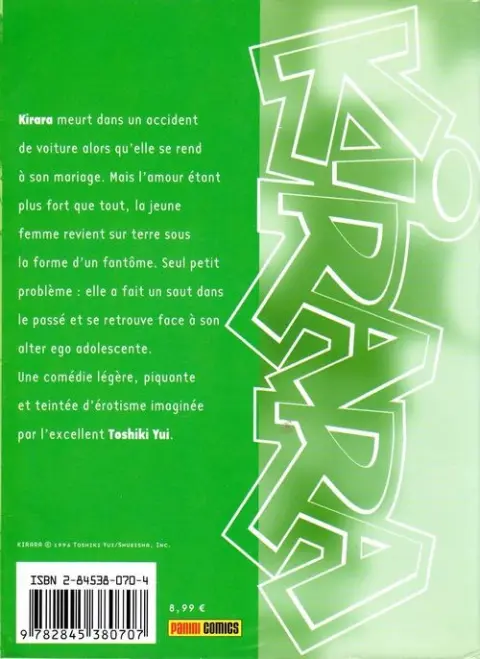 Verso de l'album Kirara 5