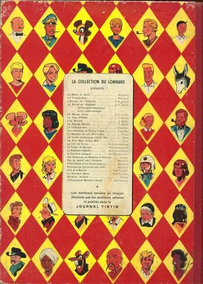 Verso de l'album Alix Tome 4 La tiare d'Oribal