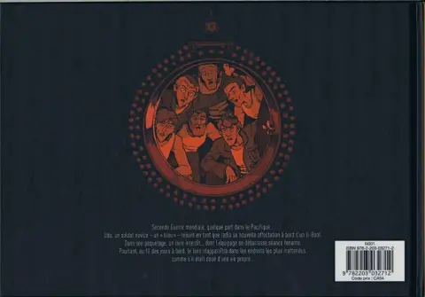 Verso de l'album Pacifique